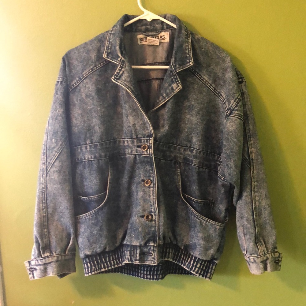 Vintage Acid Wash Jean Jacket